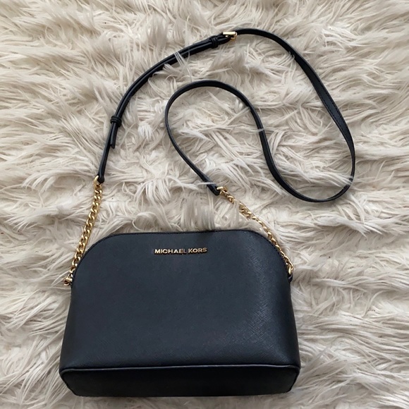 Michael Kors Black Cindy Crossbody Bag - Picture 3 of 11
